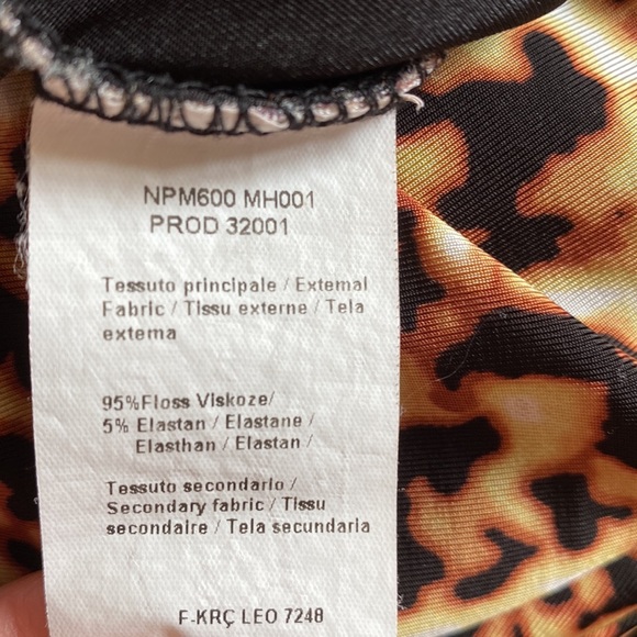 Roberto Cavalli Digital Print Ombre Sheath Dress Size Medium EUC - Picture 12 of 16